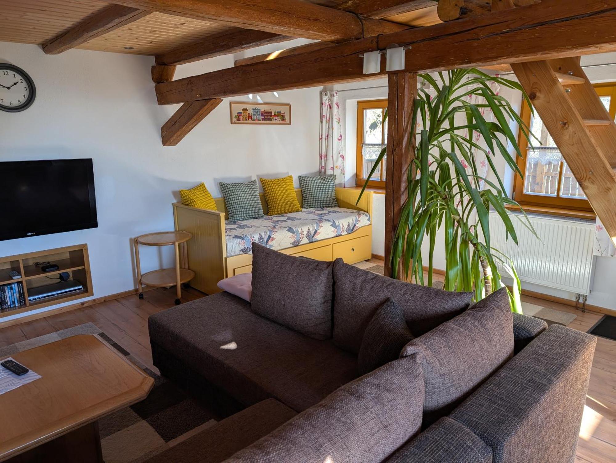 Ferienwohnung Mit Charme Und Blick Auf Дінкельсбюль Екстер'єр фото