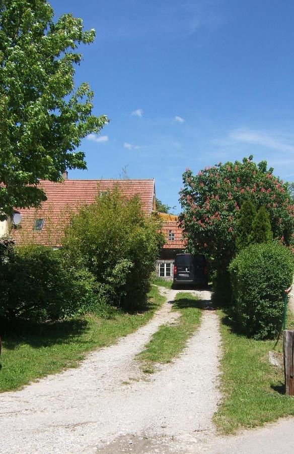 Ferienwohnung Mit Charme Und Blick Auf Дінкельсбюль Екстер'єр фото