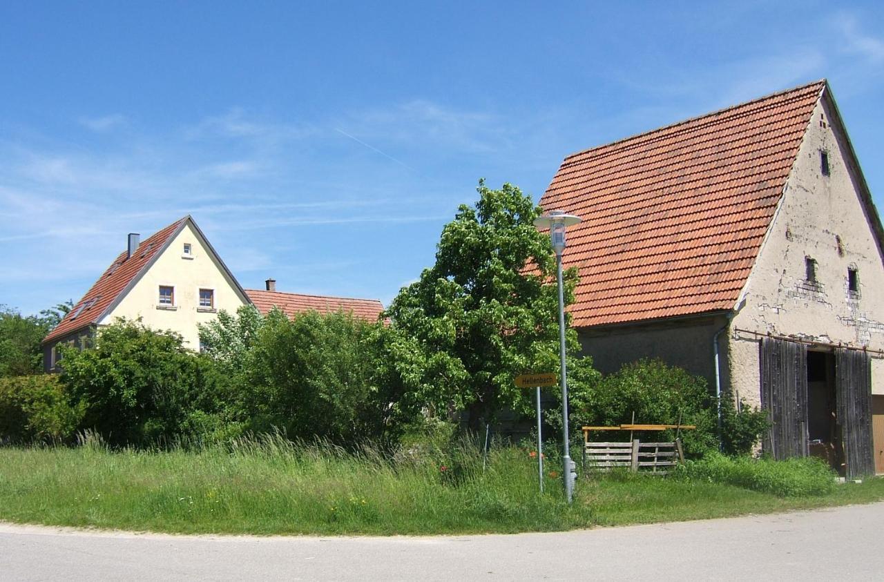 Ferienwohnung Mit Charme Und Blick Auf Дінкельсбюль Екстер'єр фото